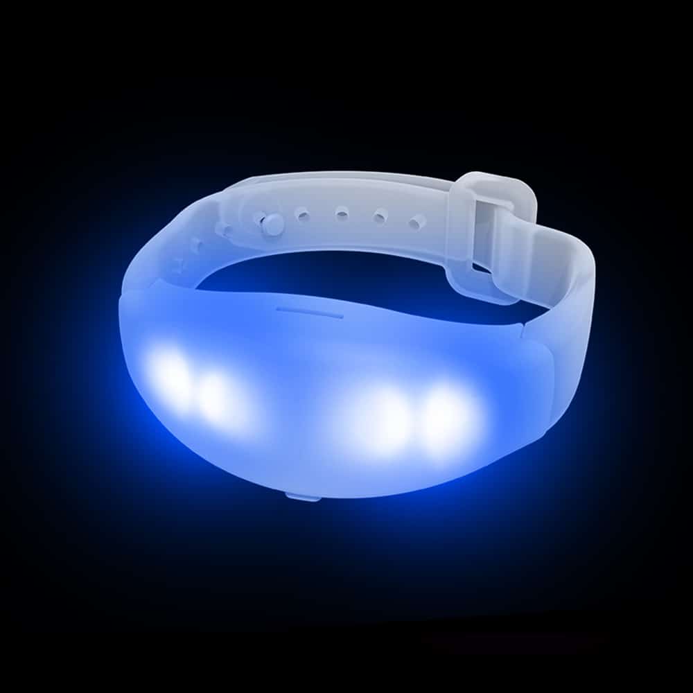 регулируемые LED браслеты